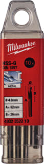 Milwaukee - Boor Hssg Mtlbr 4,8X26X62 Ds10