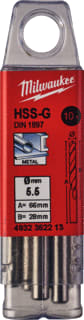Milwaukee - Boor Hss-G Mtlboor 5,5X28 Ds10