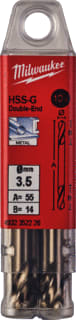 Milwaukee - Boor Hssg Mtlbr 3,5X14X52 Ds10