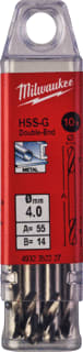 Milwaukee - Boor Hss-G Mtlbr 4X14X55 Ds10