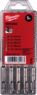 Milwaukee - Borenset Boorset Sds Plus Br5