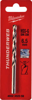 Milwaukee - Boor Thndrw Hss-G 6,5X101X63