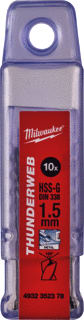 Milwaukee - Boor Thndrw Hss-G 1,5X40 Ds10