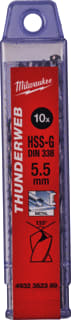 Milwaukee - Boor Thndrw Hss-G 5,5X93 Ds10