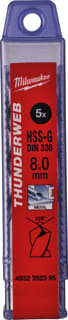 Milwaukee - Boor Thndrw Hss-G 8X117X75 Ds5