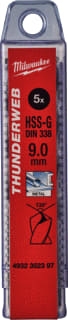 Milwaukee - Boor Thndrw Hss-G 9X125X81 Ds5