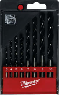 Milwaukee - Borenset Boor Set Tbv Hout Br8