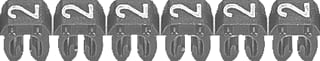 Legrand - CAB 3 Kabel-/adercodering Cab3 8 4-6Mm2 Grys Ds800