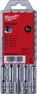 Milwaukee - Borenset Set Sds-Plus Hmrbrn Br5