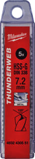 Milwaukee - Boor Thndrw Hss-G 7,2X109 Ds5