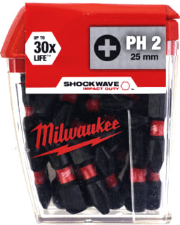Milwaukee - SHOCKWAVE Bit Bitkruis 25 Geniiph2 Br25