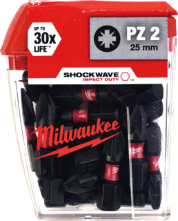 Milwaukee - SHOCKWAVE Bit Bitkruis 25 Geniipz2 Br25