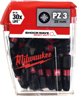 Milwaukee - SHOCKWAVE Bit Bitkruis 25 Geniipz3 Br25
