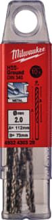Milwaukee - Boor Mtlbr Hss-G340 2X85 Ds10