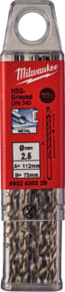 Milwaukee - Boor Mtlbr Hssg340 2,5X95 Ds10