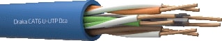 Draka - UC400 Cat 6 Data- en communicatiekabel Cat6 Hd Utp Dca Bu Ha500