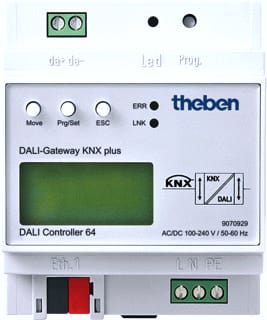 Theben - Systeeminterface bussysteem dali gateway plus knx