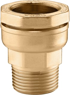 Caleffi - Fitting met 2 aansluitingen fitting 2 861421