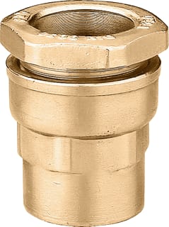 Caleffi - Fitting met 2 aansluitingen fitting 2 890421
