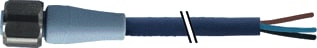 MURR - Connection technology F&B Sensor/actorkabel met connector tpe-s 4x0.34 3m