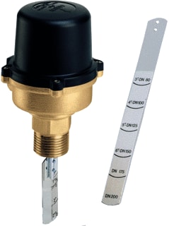 Caleffi - Afsluitstop voor installatiebuis R66070