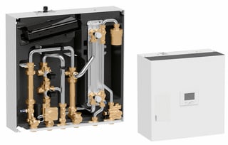 Caleffi - Afleverstation collectieve verwarm. warmte-un satk22305