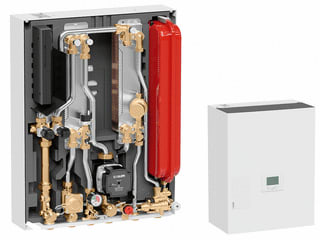 Caleffi - Afleverstation collectieve verwarm. warmte-un satk32103
