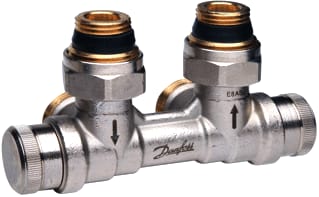 Danfoss - H-onderblok H-Blok Rlv-Kdv Ha Re 1/2