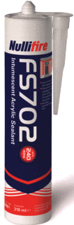 Nullifire - FS702 Brandisolerend afdichtingsmiddel Acrylaatkit Gr 310Ml Kk