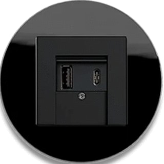 Technische Unie - 2V WCD + USB GIRA MIDI RD