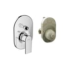 Hansgrohe - Vernis Shape Badmengkraan (opbouw) 1gr inbouw bmk set