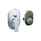 Hansgrohe - Rebris E Badmengkraan (opbouw) 1gr inbouw bmk set