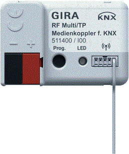 Gira - Interface bussysteem Rf Multi/Tp Mediakopp Knx