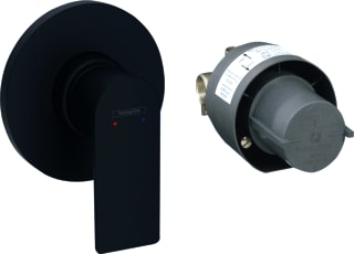 Hansgrohe - Rebris E Douchemengkraan (opbouw) 1gr inbouw dmk set mz