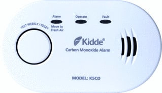 Kidde - Koolmonoxidemelder Co-Melder K5Co
