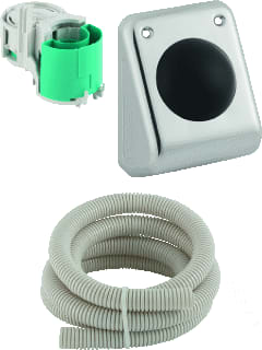 Geberit - Pneum. besturing spoelsysteem Hytouch Voetwanddrukker