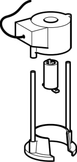 Geberit - Toeb./onderd. bed.elem. spoelsyst. Elektromagneet 115.490.001