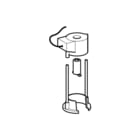 Geberit - AP127 Toeb./onderd. bed.elem. spoelsyst. Elektromagneet 115.498.001