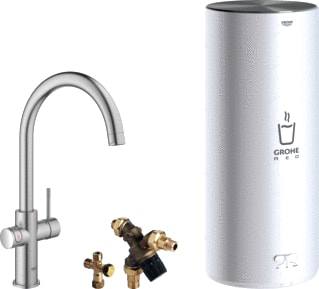 Grohe - Red Duo Tapwatersysteem New D Kmkr L+Boil Ss