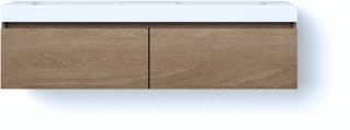 Looox - Solid Box Wastafelonderkast Sb 160 2Ld Og