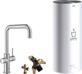 Grohe - Red Duo Tapwatersysteem New D Kmkr U+Boil Ss