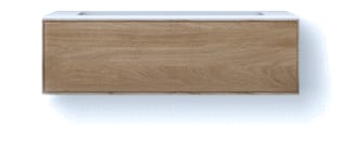 Looox - Solid Facet Wastafelonderkast Sf 120 1Ld Og