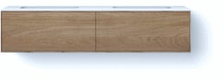 Looox - Solid Facet Wastafelonderkast Sf 160 2Ld Og