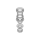 Geberit - AP121 Toebeh./onderdelen spoelreservoir Bassin Tbv 121.000