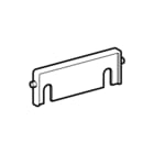 Geberit - Twinline Toeb./onderd. bed.elem. spoelsyst. Borgingsplaatje Stelschr