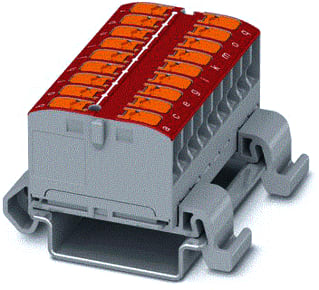 Phoenix Contact - Verbindingsrijgklem Ptvfix 18X2,5-Ns35A Rd
