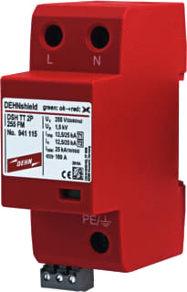 DEHN - DEHNshield Gecombineerde afleider energietech. Dsh Tt 2P 255 Fm
