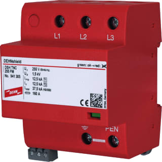 DEHN - DEHNshield Gecombineerde afleider energietech. Dsh Tnc 255 Fm