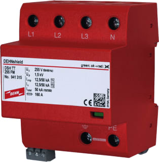 DEHN - DEHNshield Gecombineerde afleider energietech. Dsh Tt 255 Fm