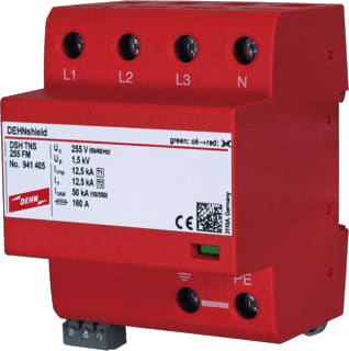DEHN - DEHNshield Gecombineerde afleider energietech. Dsh Tns 255 Fm